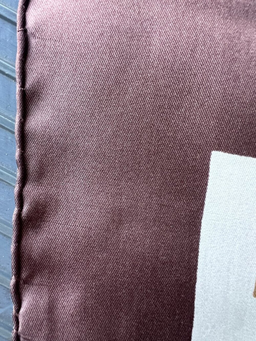 Box Print Italian Scarf - Picture 4 of 4